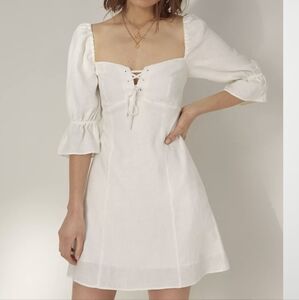 Aritzia Wilfred stanza linen dress xxs NWT